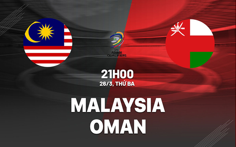 Soi kèo nhà cái Malaysia vs Oman - Vòng loại World Cup